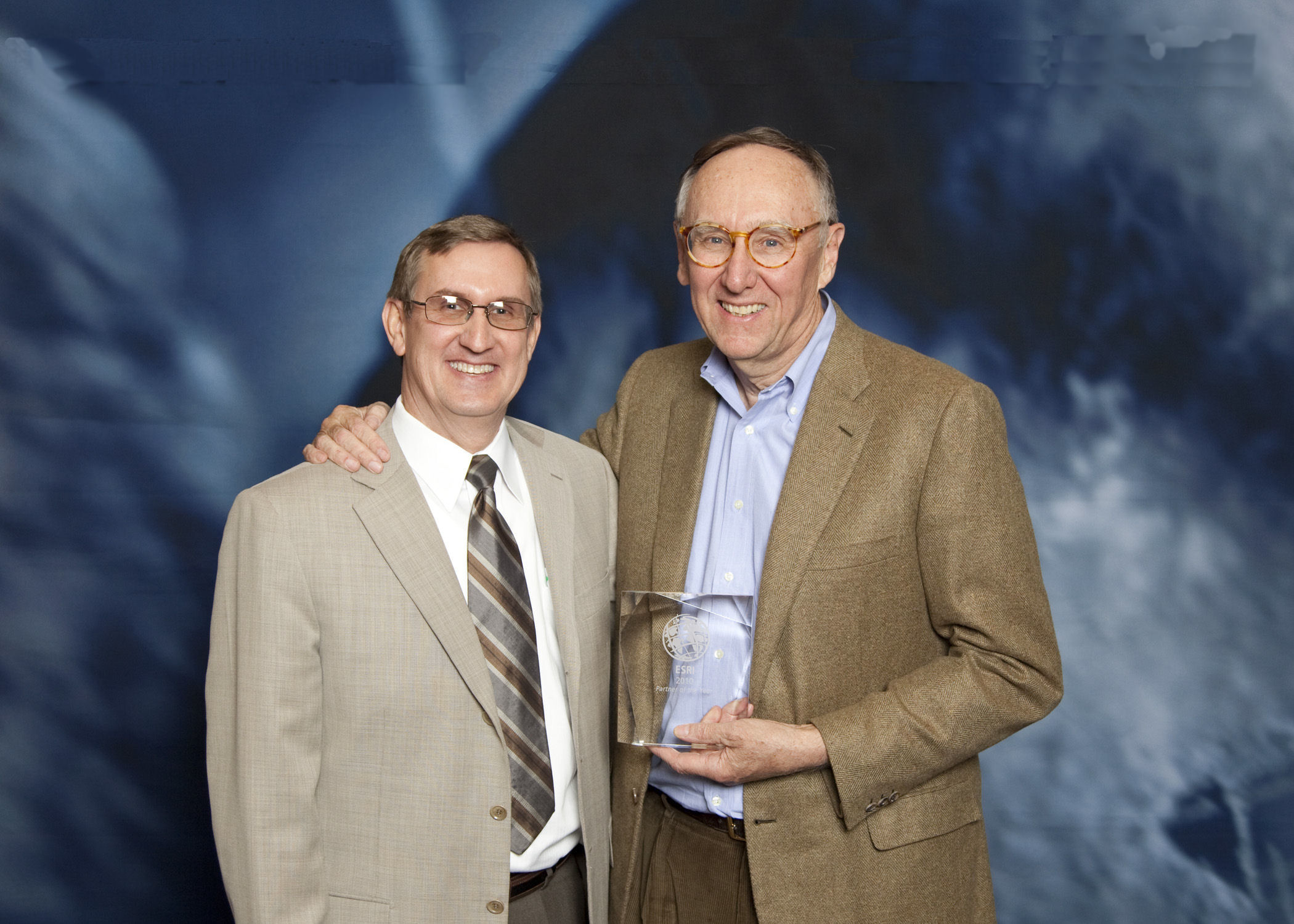 Greg Davis and Jack Dangermond