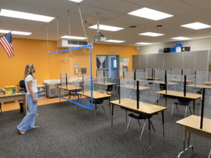 Plexiglass Classroom